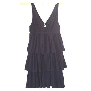 - J. Crew Layered Ruffle Dress